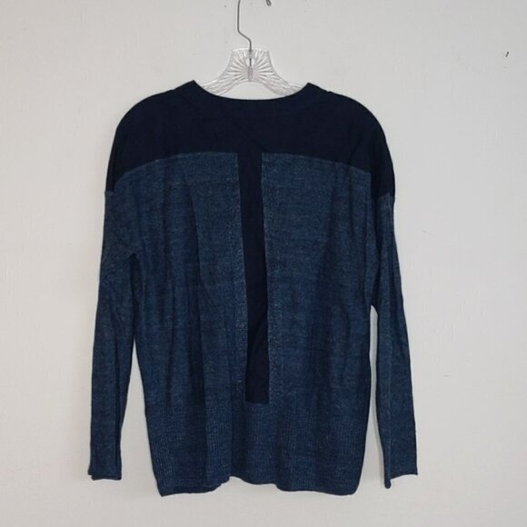 Lafayette 148 Linen V Neck Cardigan Sweater - Picture 4 of 4